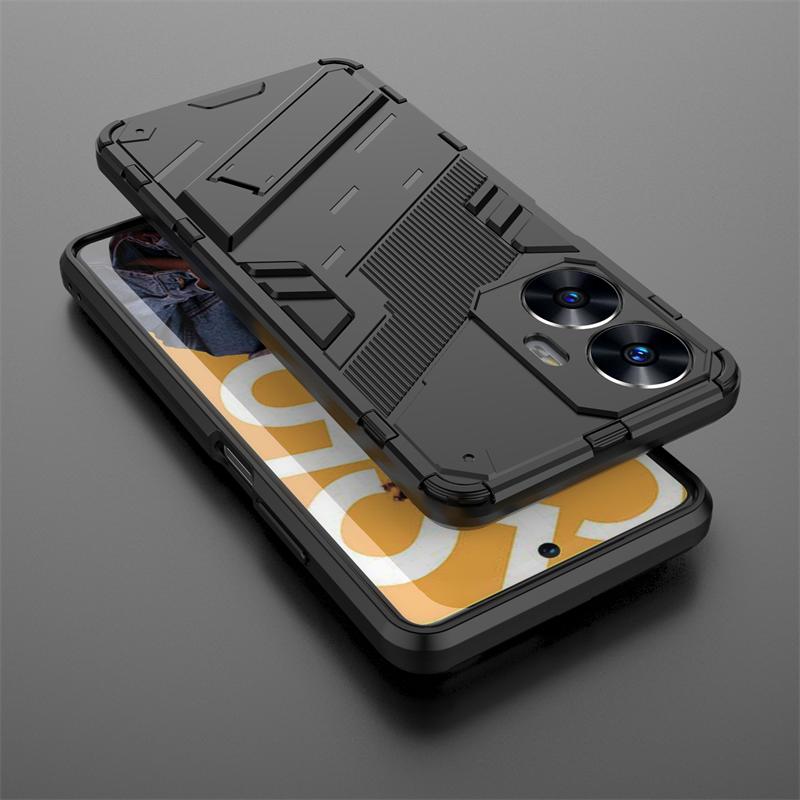 Pro pouzdro Realmi C55 4G Nárazuvzdorné Pancéřové Magnetický Držák Pouzdro na Telefon Pro RealmeC55 Realme C55 C 55 55C 4G RMX3710 6.72" Zadní Kryt