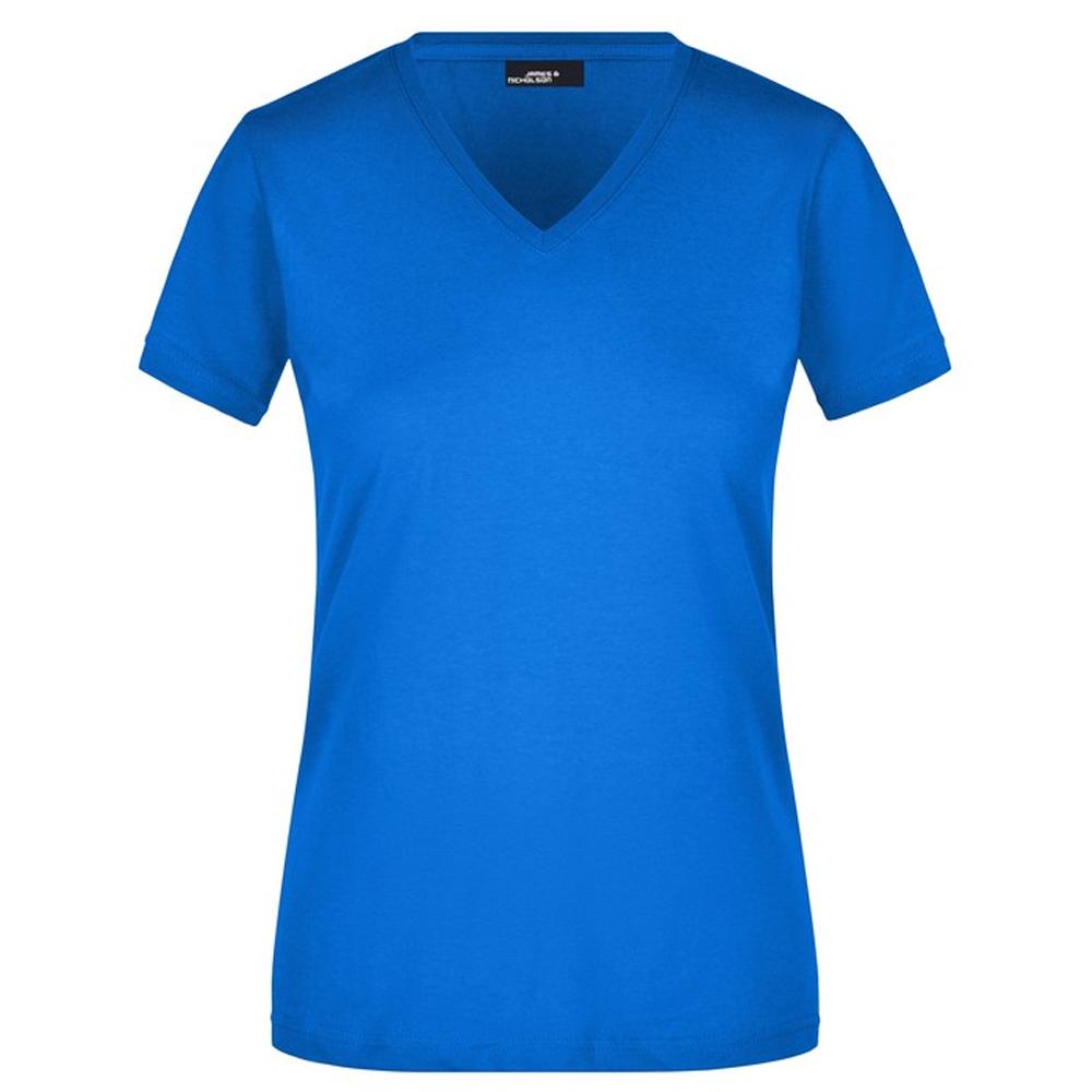 James and Nicholson Womens/Ladies V Neck Slim T-Shirt