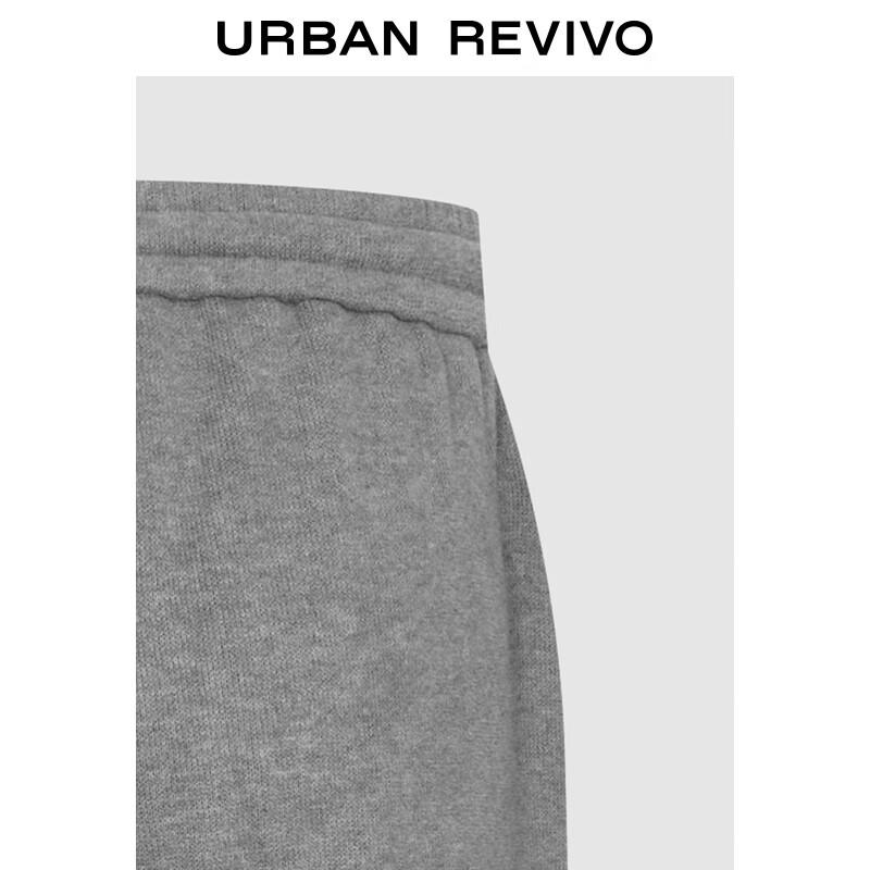 UR 2025 Fall Women's Casual Drawstring Curved Pants