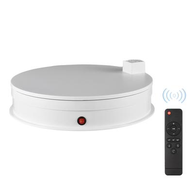 30cm Motorized Rotating Display Stand Rotating Turntable 60kg/132lbs Load Capacity 360 Degrees Rotatable