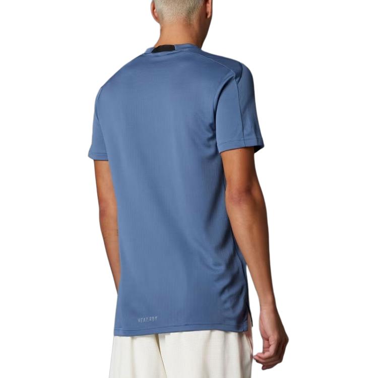 Adidas Conceput Pentru Antrenament Hiit Workout Heat Rdy Tricou Bărbați Topuri Albastru IS3741