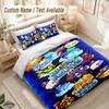 Blox Fruits Bedding Set, 1 Duvet Cover & 2 Pillowcases Soft Comfortable Bedroom Home Textile Decor