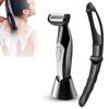 Electric Back Hair Remover Men s Full Body Hair Shaver Trimmer Detachable Foldable Handle Whole Body Washable Wet and