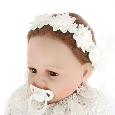 Angela Flower Lace Baby Hairband (6411360)