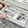 * New Sale Stackable Acrylic Drawer Organizer Adjustable Divider Trays For Cosmetics Modular Makeup Storage Box