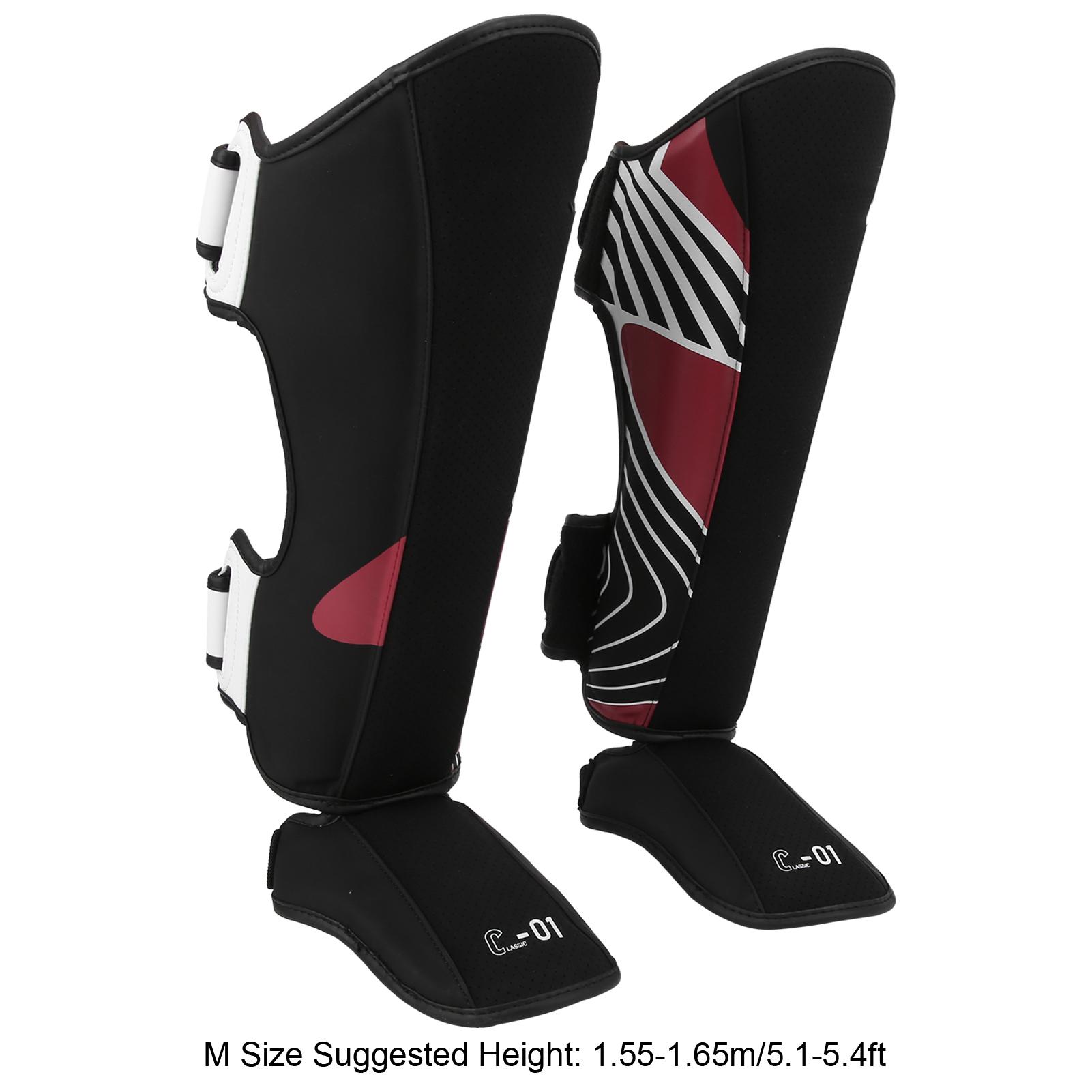 BN FIGHT Shin Guards Kickboxing Muay Thai Shin Guards for Adults