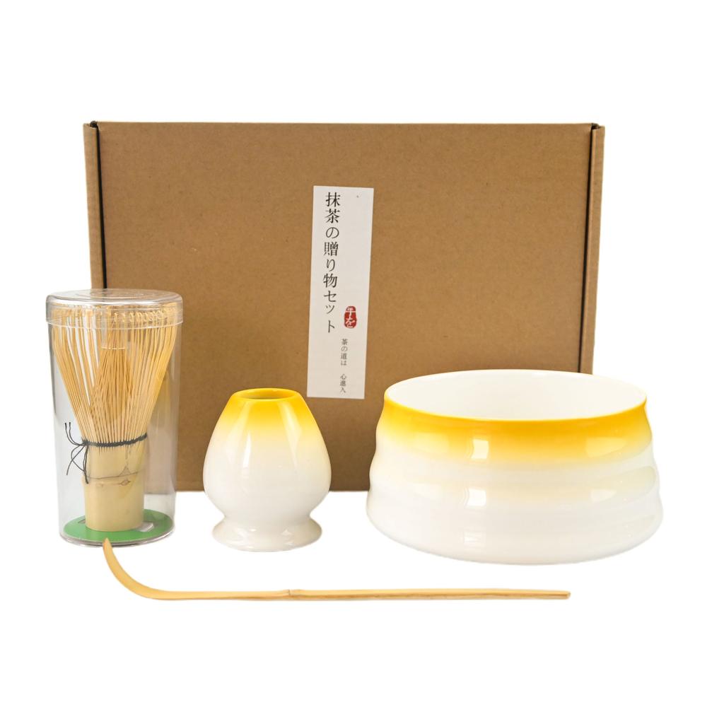 4pcs/set Japanese Style Matcha Tea Set With Tool Rack, Including Bowl, Whisk, Spoon, Great Gift For Ceremony, Traditional Decora