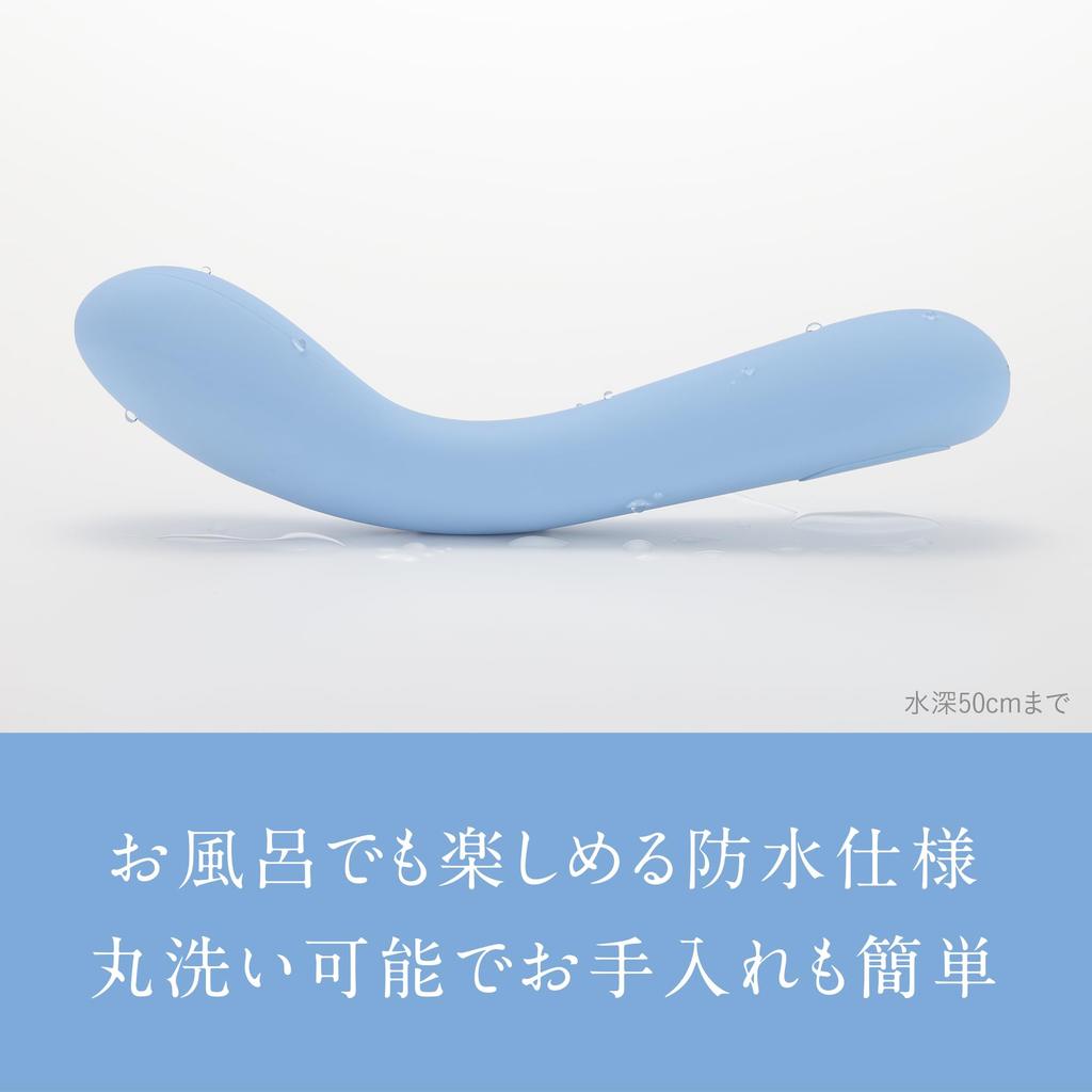 Iroha Mai RURI Iroha Mai Ruri X Kiko Mizuhara Jointly Developed Rechargeable Vibrator Sonic Vibration Deeply 10 Vibration Adjustment (goods)
