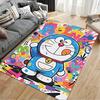 Colorful Cartoon Style Carpet suitable as a non-slip mat for the living room or bedroom sofa