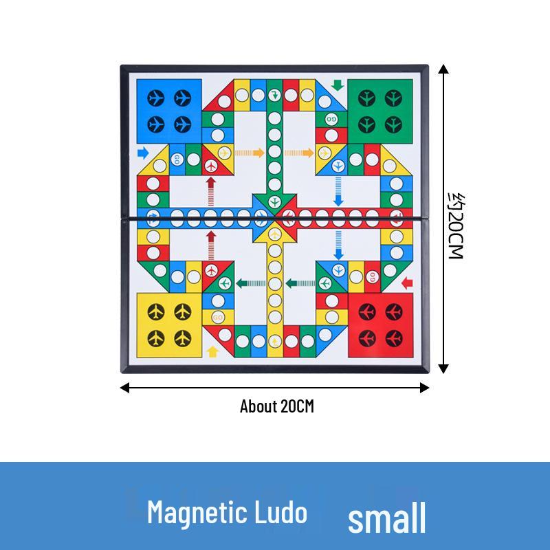 Magnetic Travel Games Set: Ludo, Gomoku, Land Battle Chess, Animal Chess, Checkers, Chinese Chess, International Chess, Military Chess