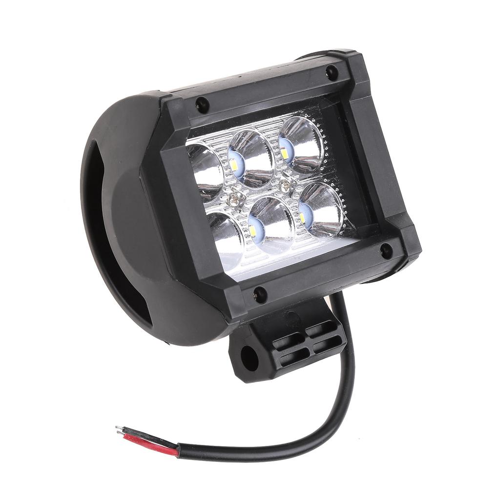 2Pcs 18W 1500LM Flood Led Off Road Lights Bright Driving Fog Light Boat Lights Driving Lights Led Work Light