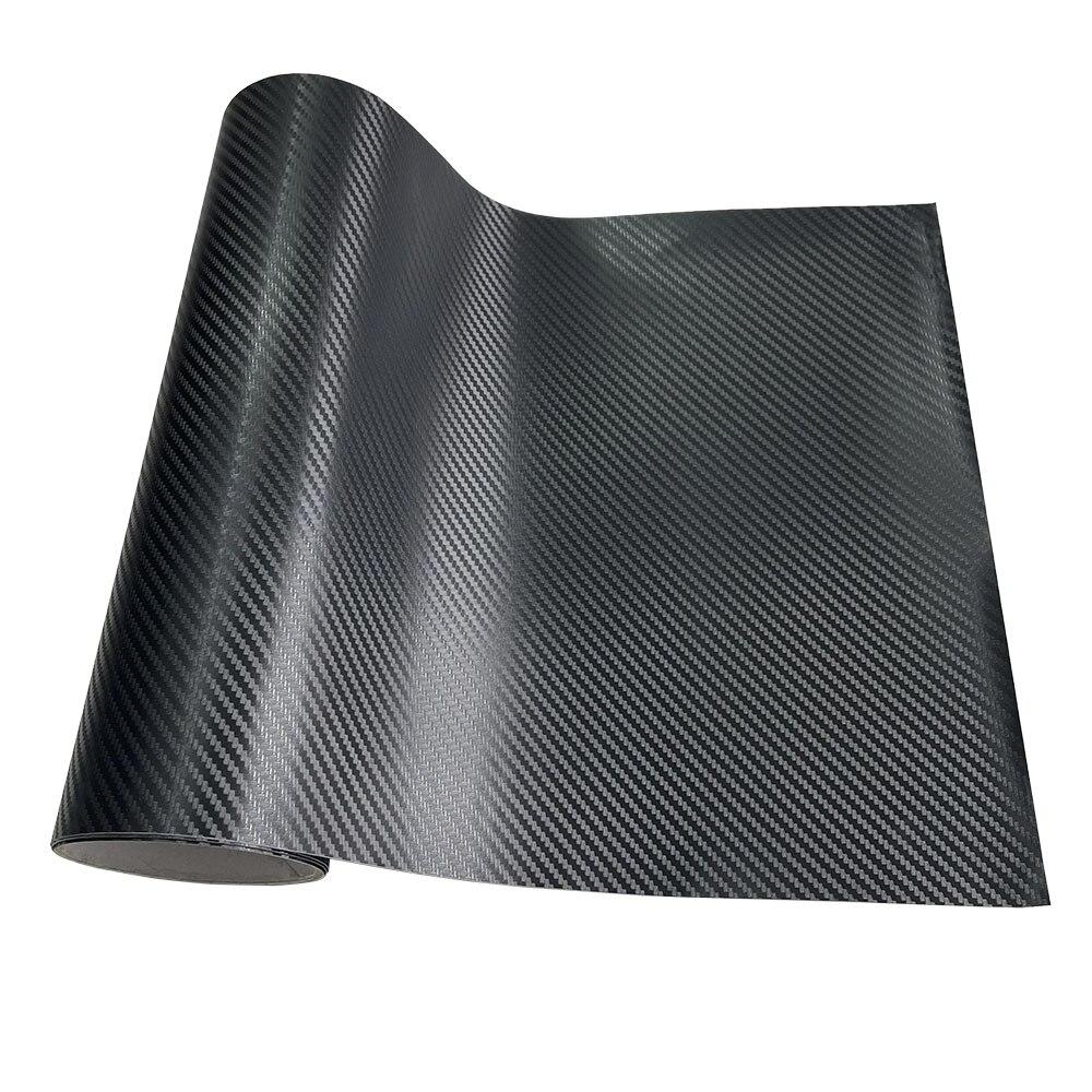 3D Carbon Fiber Black Car Sticker Carbon Fiber 6D Carbon Fiber Car Door Protection Stickers Auto Decoration Waterproof Film Car