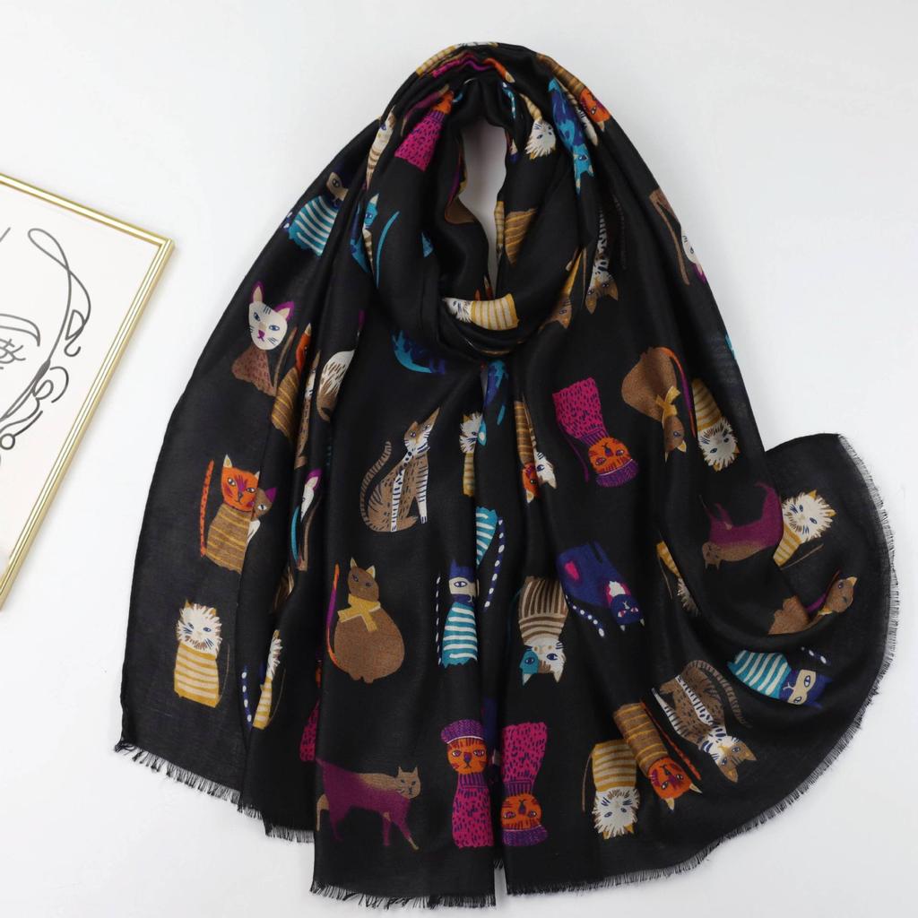 2024 Wiosna i Jesień Zima Nowy Bawełna I Konopie Długi Cienki Szalik Podróż Uniwersalny Krem Przeciwsłoneczny Ciepły Szal Dla Kobiet