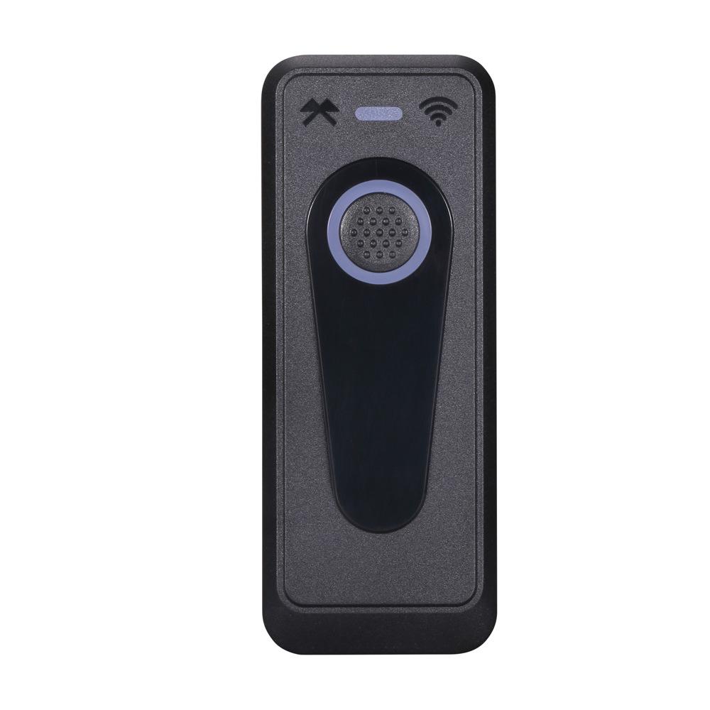 Black and White Portable Bluetooth Barcode & QR Code Scanner Gun