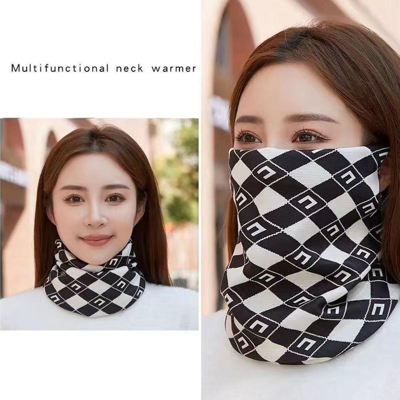 Autumn And Winter Windproof Mask Cycling Neck Cover Neck Full Face Cold Protection Warm Mask Scarf