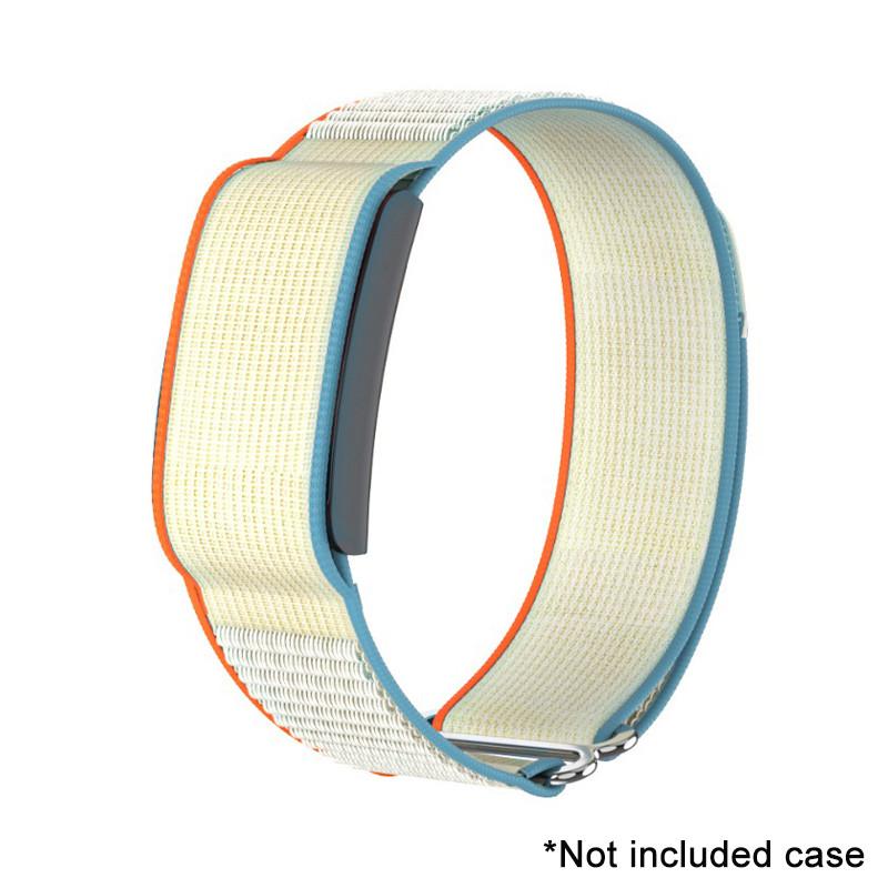 Nylon Sportband Schlaufendesign 22mm Fitness-Tracker-Armband Verstellbares Atmungsaktives Ersatz-Armband für Amazfit Helio Armband