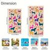 1pz Asciugamano da Spiaggia in Microfibra con Stampa di Animali Colorati, Realizzato in Materiale Ultra-morbido, Leggero e Altamente Assorbente. Ideale per Yoga, Viaggi