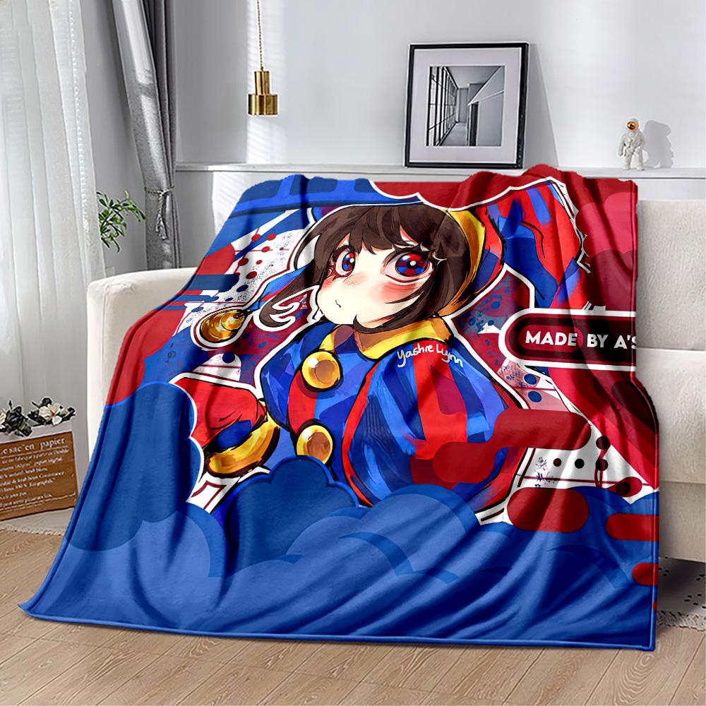 Digital Circus4 Blankets are suitable for living rooms,making them an ideal choice for outdoor travel and gifts.