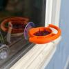 Suction Cup Window Bird Feeder Creative Bird Food Container Bird Feeding Station  Window Mounting