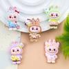 Cute Cartoon Glossy Resin Accessories for DIY Phone Cases and Hair Ties
