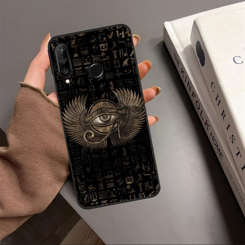 Egyptian Eye Of Horus For Huawei P20 P40 Lite P60 P30 Pro Nova 5T 9 10 SE 12s 12i 11i Y90 Y70 Y60 Y61 Y91 Y72 Case