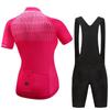 Professional Summer Short Riding Bicycle Cycling Clothing Set Women Sport Jerseys Suits