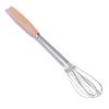 Multifunction Stainless Steel Egg Beater Wooden Handle Manual Egg Beater Hand Egg Beater  Cooking