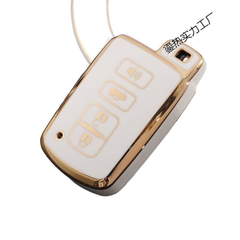 TPU Key Case Cover for Toyota: Avalon, Camry, Corolla, Highlander, RAV4