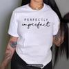 European and American Summer Fashion Women's Letter Print Women's Clothing Classic Fashion Short-sleeved Crew Neck Top