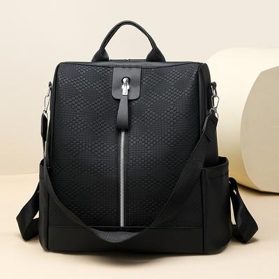 Fashionable Ladies' Casual Travel Backpack Lightweight and Large-capacity Student Schoolbag