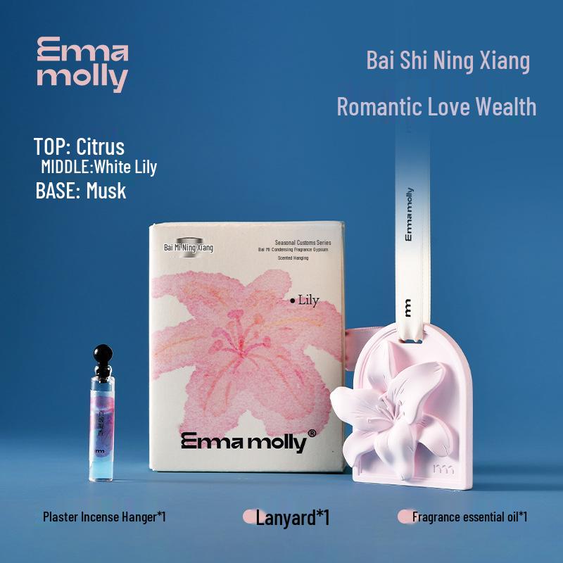 Emma Molly Wardrobe Steam Wax Scented Sheets and Deodorant for Long-lasting Closet Fragrance