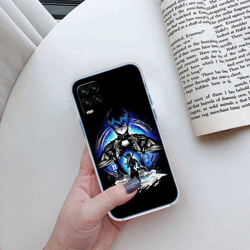 MH58 Football Blue Lock Case for Motorola E7 G6 G7 G8 G9 Plus Power Play G10 G20 G04 E30 E40 E22 E20 E13 E15 G22 G23 G05 G75 G35 G55