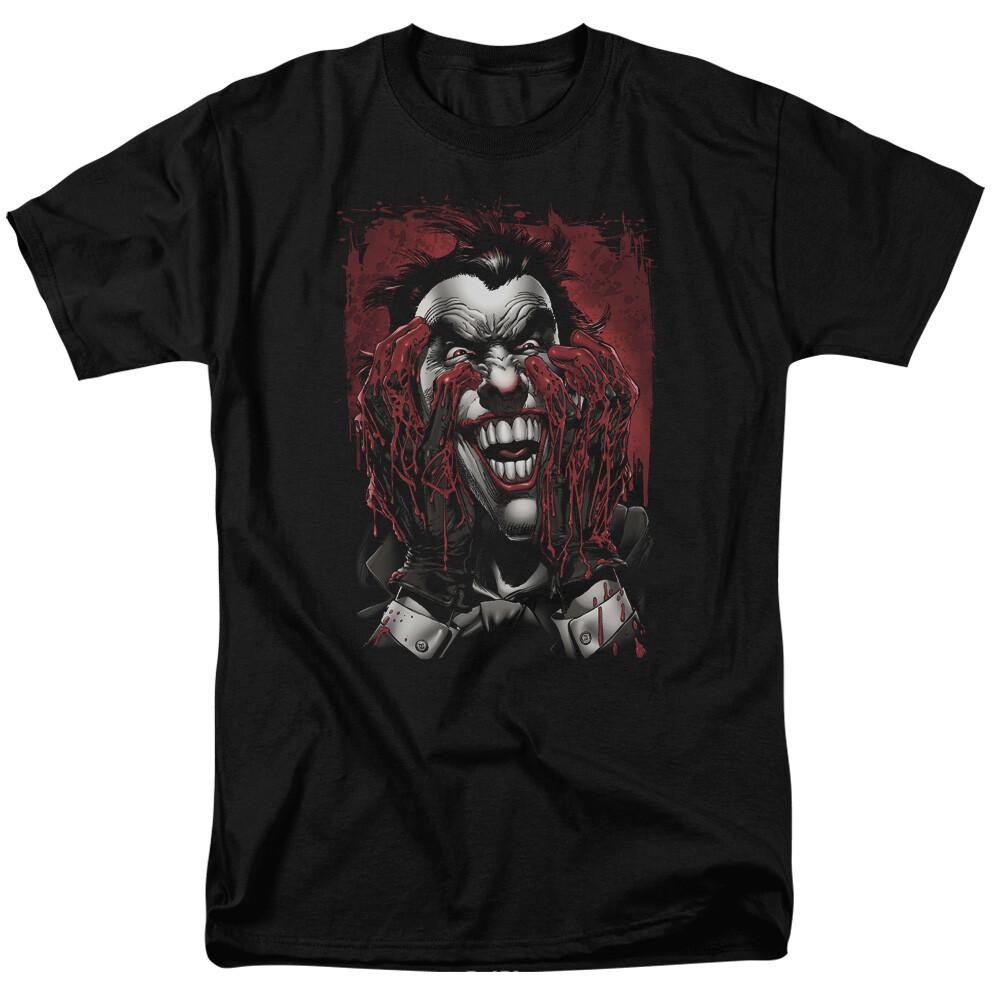 DC Comics, The Joker "Blood on His Hands" Mens Unisex T-Shirt -Available Sm 5x