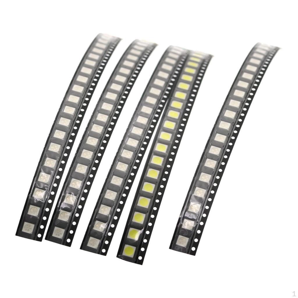 ( x 20 pcs = 100 pcs) 0805 SMD LED Lights Assorted Kit, Bright Lighting Bulb Lamps,Electronics