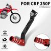 Motorrad CNC Klappbarer Aluminium Schaltpedal Schalthebel Pedal Für Honda CRF250F CRF 250F 2019-2025 Motorrad Zubehör