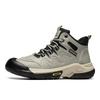 High-Top Hiking Shoes Casual Sports Fashion Versatile Daily Commuting Slip-Resistant Durable Men Hiking Shoes Light-Green Black WXP(WZ)-250502