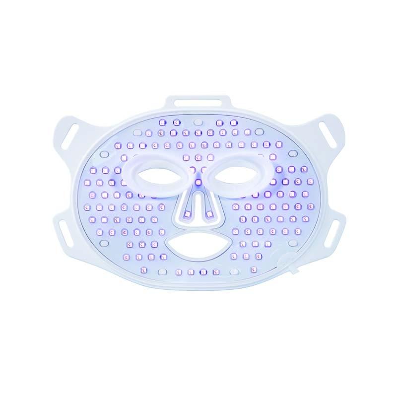 Yoghi - Lune De Soie White - Masque Facial Led - 4 Longueurs D'onde - Télécommande