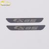 19 CS85 Rear Guard Plate Sequin & Trunk Tailgate Protection Pedal - Stainless Steel Car Sticker Decoration