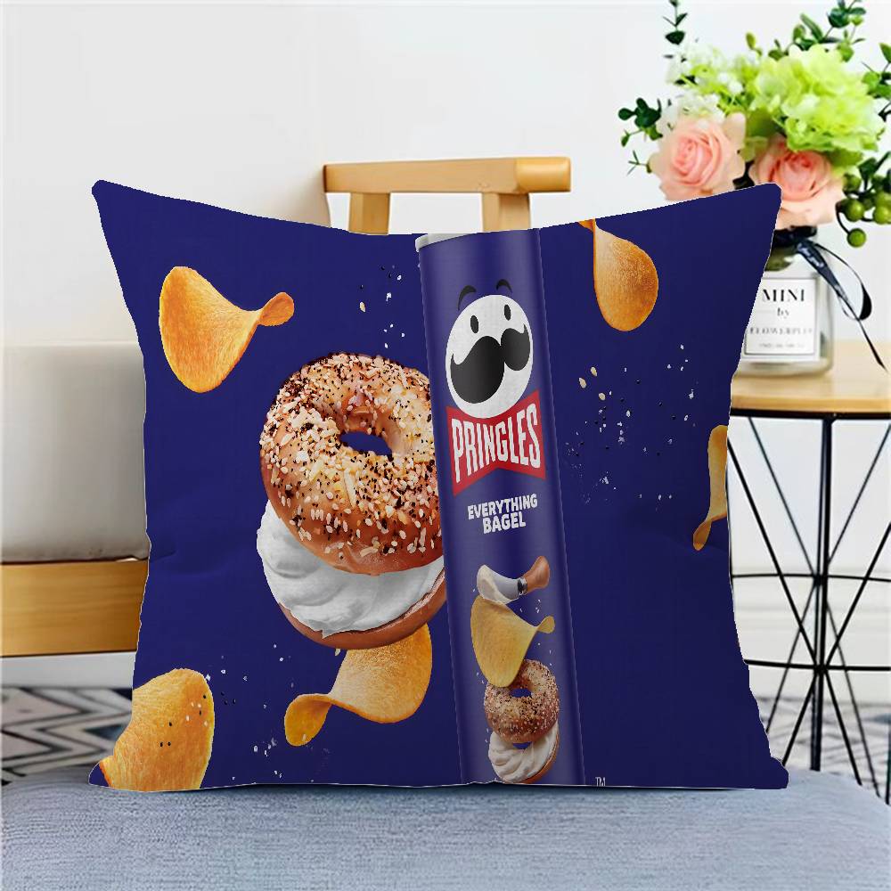 Fashion P-Pringles L-LLC Film Cushion Cover Polyester Sofa Cushions Decorative Throw Pillows Home Decoration Pillowcover