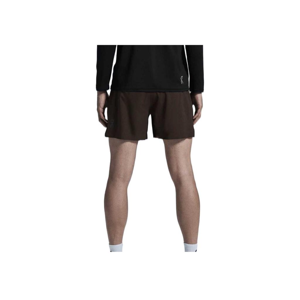 On Lightweight Shorts Soft Comfortable Breathable Casual Shorts Men bottoms Crimson Black 1ME11530044