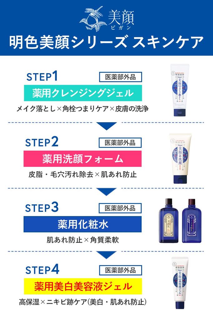 Meishoku Bijin Medicated Whitening Serum Gel 45g in (Quasi-drug) (Made Japan)