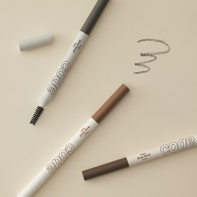 CODE GLOKOLOR - Mono Brow Pencil Auto - 3 Colors 2025 Version - #05 Gray Brown