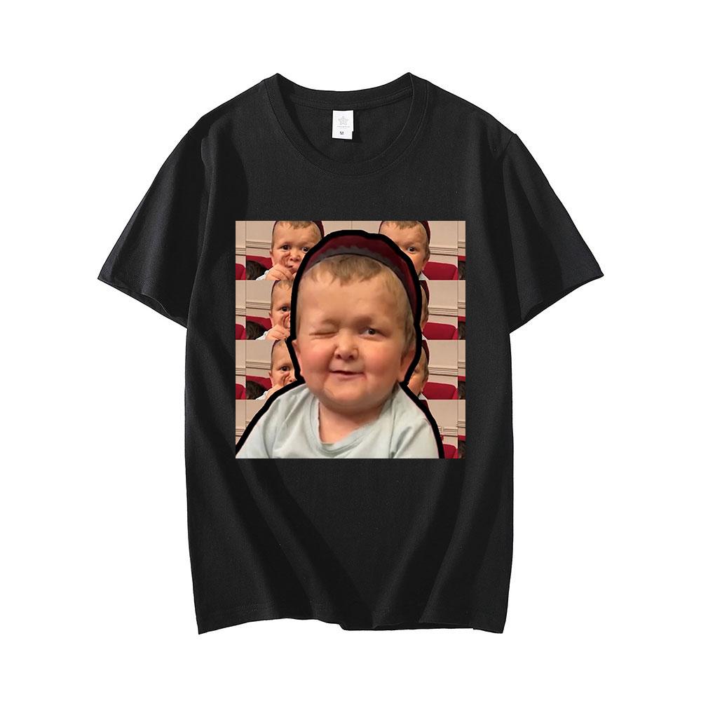 Hasbulla Fighting Meme Tshirt Mini Khabib Blogger Graphic Tshirts Unisex Women High Quality Oversized Tee Shirt Unisex Streetwear