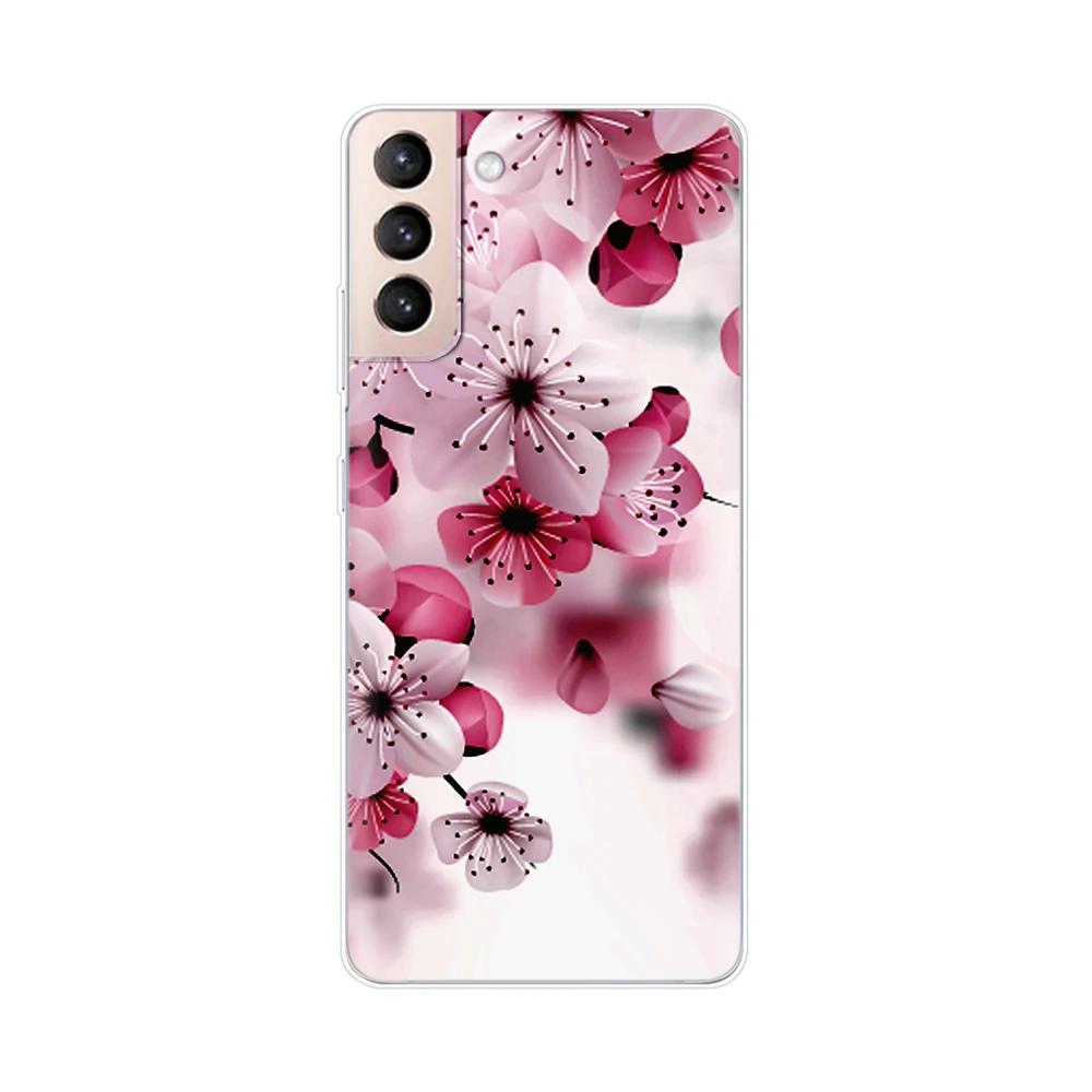 For Samsung Galaxy S21 S 21 FE Plus Case Soft TPU Phone Back Cases Cover for Samsung S21 Ultra GalaxyS21 Silicone Phone Case