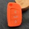 Silicone Car Key Holder Cover For JAC Refine S2 S5 2015 3button Car Key Cover Case