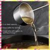 ABJJ Small Soup Ladle Metal Deep Spoon With Pour Spout 2 Oz Long Handle Gravy Ladles Heat-Resistant Stainless Steel 10.5 Inch 14