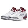Air Jordan Spizike Low Team Kırmızı Erkek Spor Ayakkabı Beyaz Kurt Grisi Antrasit FQ1759-106