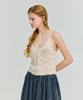 DEPOUND Crochet Sleeveless Knit Top [Ivory]