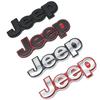 For Jeep Metal Car Emblem Sticker for Jeep Grand Cherokee Wrangler Renegade Compass JK Patriot Auto Rear Trunk Badge Styling