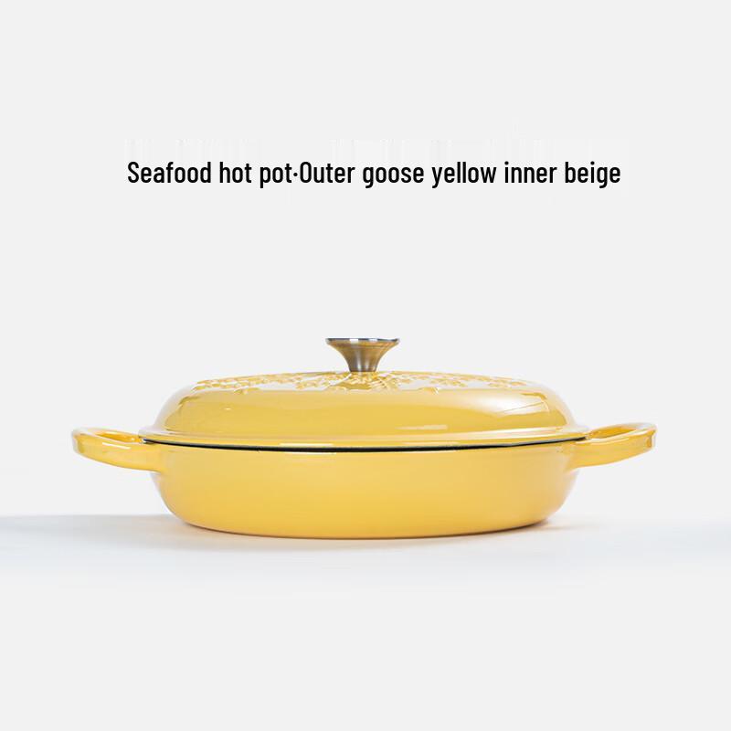 Wutuo Enamel Cast Iron Multifunction Pot